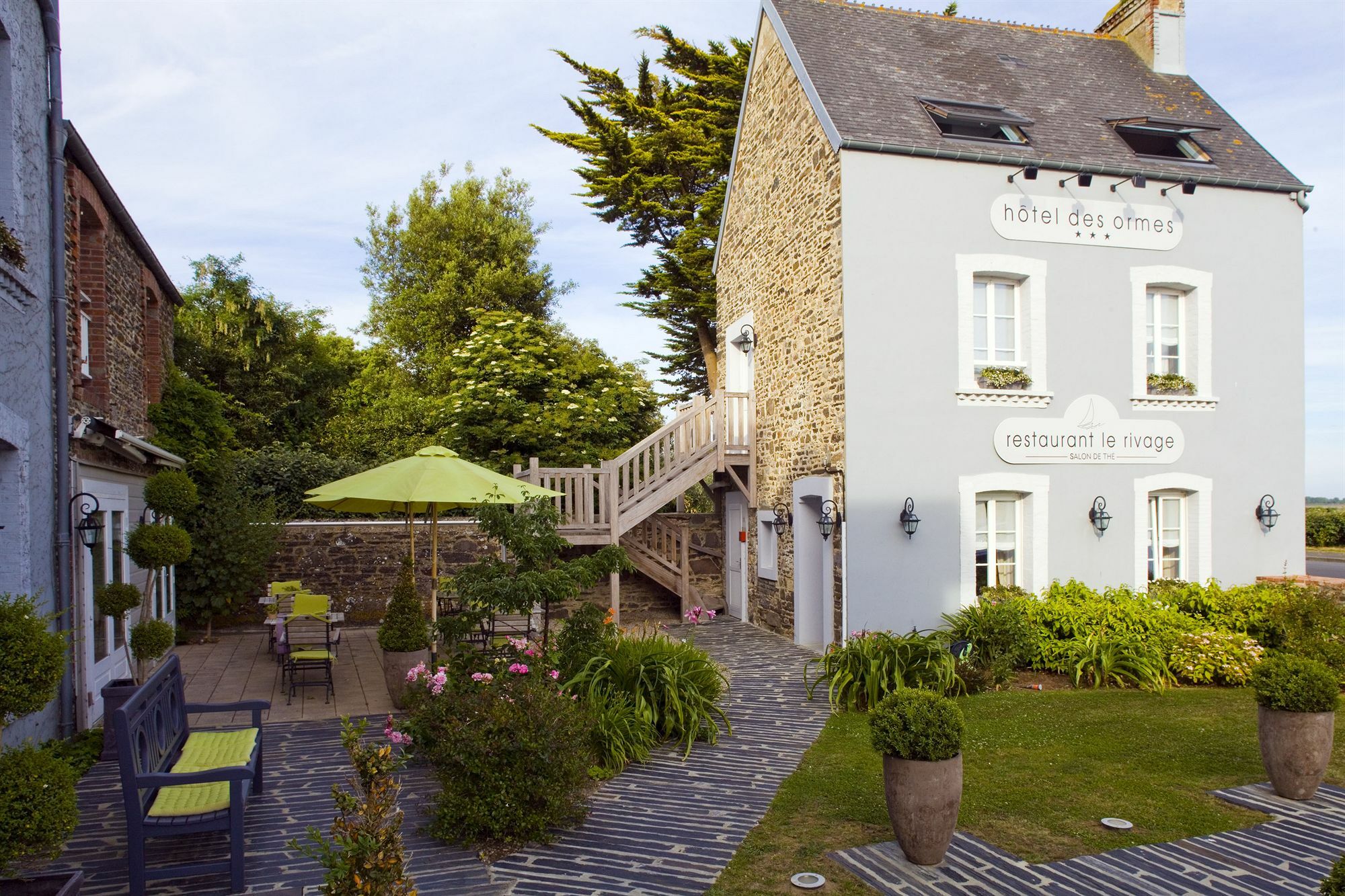 Relais Du Silence Hotel Restaurant Les Ormes Barneville-Carteret Kültér fotó